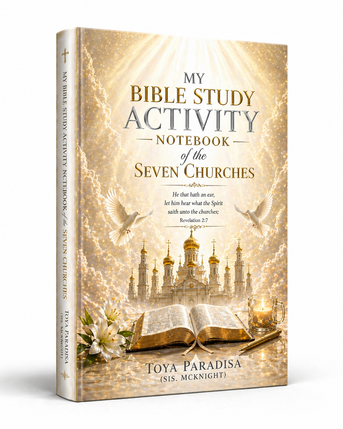 Cover of My Bible Study Activity Notebook of the Seven Churches